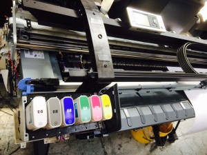 HP Plotter Ink Out